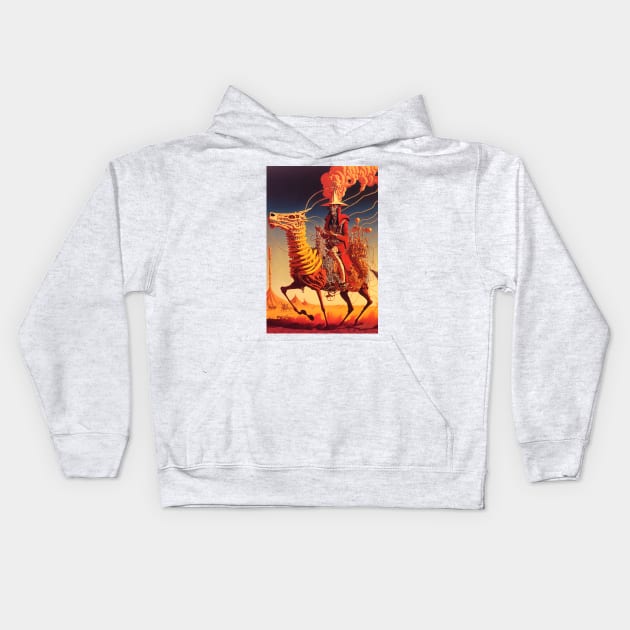 Legends of the Golden Child Kids Hoodie by Tim Molloy Art